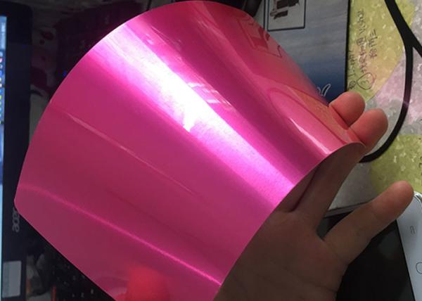 Antibacterial Translucent Candy Powder Coat , Metal Surface Candy Pink Powder