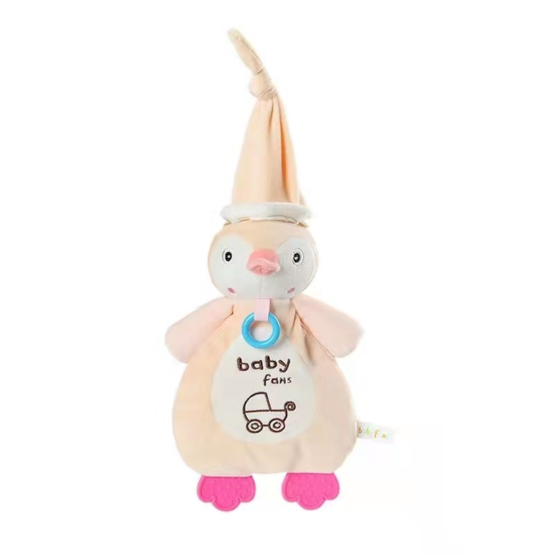0-3 Years Little Baby Plush Sleep Toys Skin Friendly Duck Elephant Gift Customized