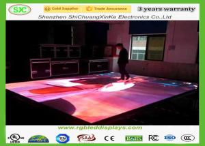 Wholesale p8.928 indoor led display starlit dance floor,led dance floor with size 250mm*250mm led dj stage dance floor screen from china suppliers
