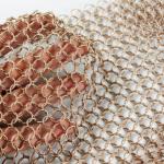 Surface Polish Metal Ring Mesh 2mmx20mm Ring Aperture Customized