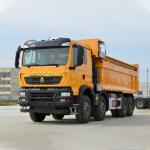 440hp HOWO Dump Truck 8x4 Tripper Truck 40 Ton 12 Wheels with Manual Transmissio