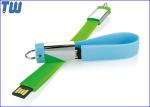 Strap Design 8GB USB Drive ECO-friend Silicone Material Brand Printing