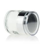 Factory Price Wholesale Clear Cream Cosmetic Container Glass 50ml Cosmetic Jar