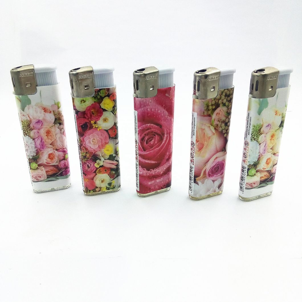 OEM Custom Electronic Gas Lighter with En13869 Certificated