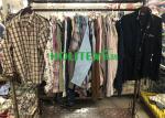 Popular Mens Used Clothing Cotton Material Second Hand Mens Shirts Long Sleeves