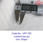 Industrial Thick Uhmwpe Fiber Anti Stab Felt Rolls 100 - 210cm Width