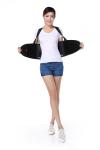 Adult Black Lumbar Support Brace Orthopedic Fixed Band Prevent Damage