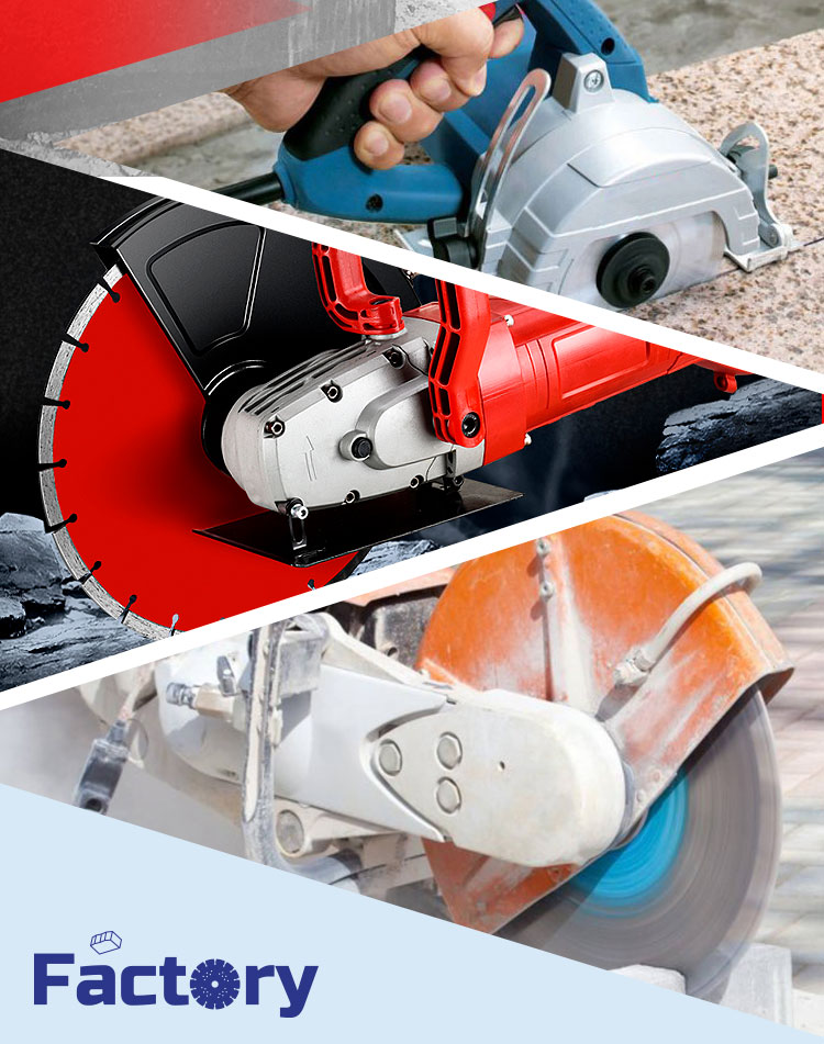 Silver Professional 12inch Diamond Circular Saw Blade For Calcium Silicate Cutting Disc
