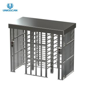 Wholesale Full Height Turnstile SS304 Sliding Barrier Gates With IC Card Reader from china suppliers