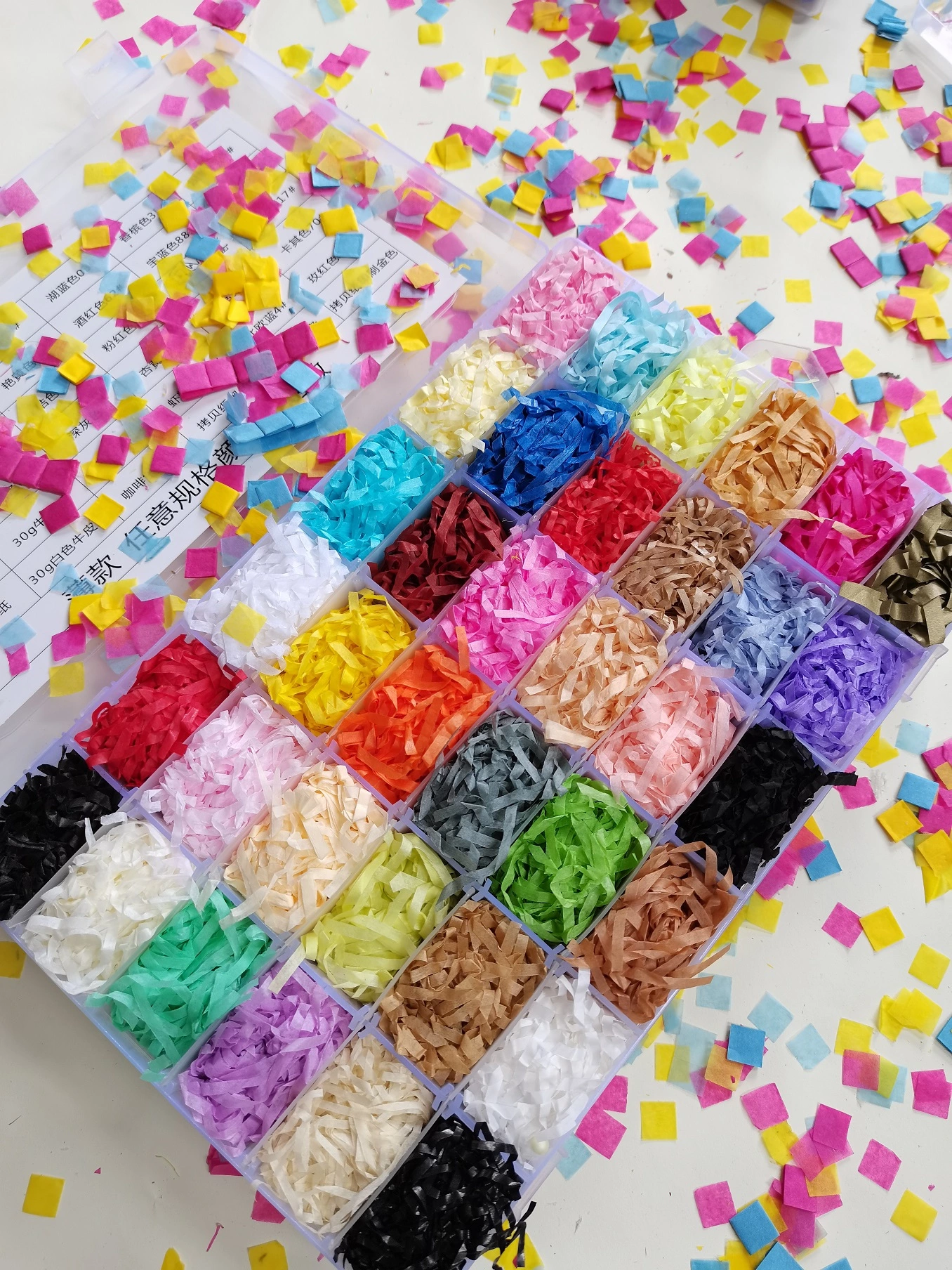 80g Color Shredded Paper