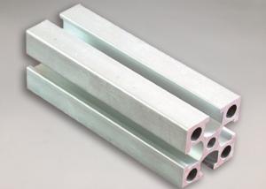 Wholesale Silver White Electrophoresis Aluminium Moulding Profiles , Aluminum Extruder from china suppliers