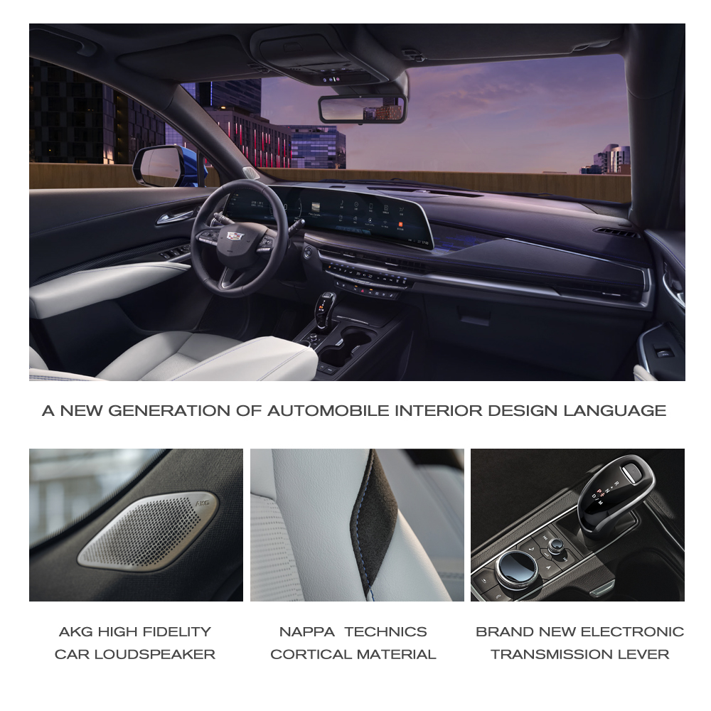 Cadillac XT4 Luxury SUV Fast Speed Automatic Gearbox Comfortable Leather Seats and 360° Rear Camera for Smooth Driving