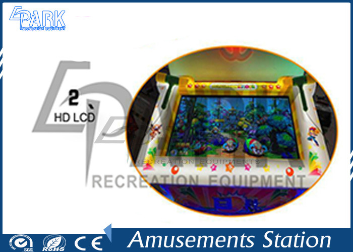 Coin Operated Raccoon Hitting Children Hammer Arcade Game Machine