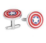High quality promotional soft enamel fashion custom men metal cuff links