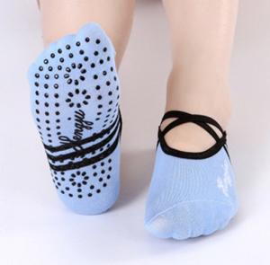 Wholesale Women Yoga Grip Socks Anti Foul Improved Stability / Balance For Protect Feet from china suppliers