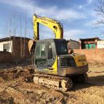 Hyundai 80-7 Used Hydraulic Excavator 45w Rated Power 8 Tonnage 0.3m3 Bucket