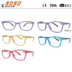 2017 new style reading glasses ,made of PC frame ,suitable for women