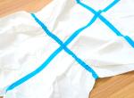 CE Type 4 Disposable Coveralls Against Blood Body Liquid Disposable SF Coverall
