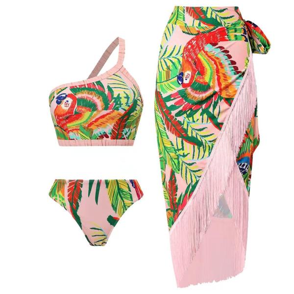 wholesale custom swimwear women 3 pieces swimsuit female beach wear lady/girl's