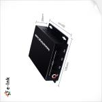 1Ch RCA audio over fiber Media converter No Loss DC12V 1A Input Power