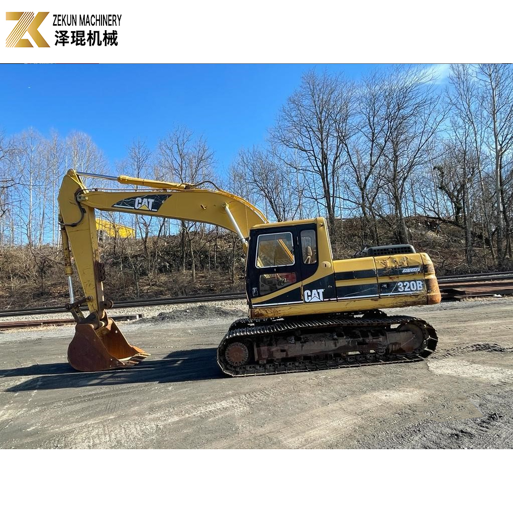 CATERPILLAR 320B Used Earthmoving Equipment With Hydraulic Valve And Cylinder