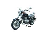 250cc Gas Chopper Gas Powered Motorcycle Front Disc Rear Drum Brake 100km/h Max