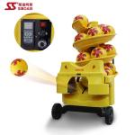 Inclination Angle Adjustable Soccer Football Snapping Machine Self feeding