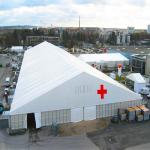 Medium-Scale A Shape PVC Top Aluminum Frame Marquee 30*40m Party Wedding Tent