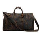 Boston Bag Large Capacity Crazy Horse Leather Travel Bags LB04