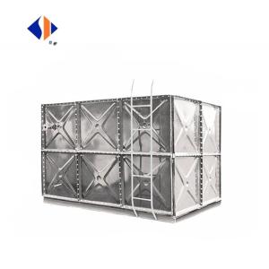 Wholesale Durable Prefabricated Galvanized Steel Water Storage Tank for Building Material Shops from china suppliers