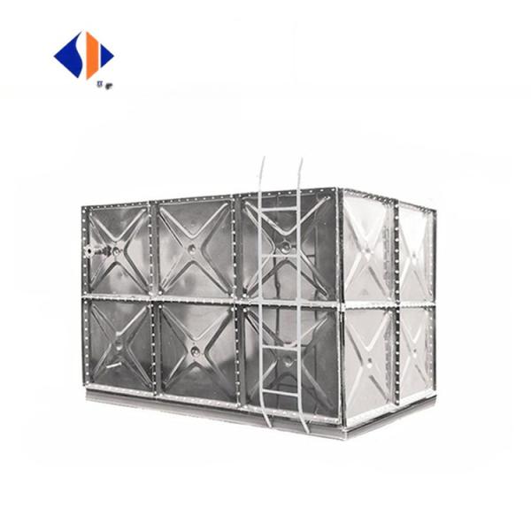 Fire Water Storage Hot Dipped Galvanized Steel Panel Assembled Tank for Food