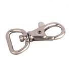 Zinc Alloy Fast Eye Snap Hook Sliver Pet Hardware