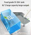 Commercial Snack Three Flavors Gelato Ice Cream Machine with Stainless Steel
