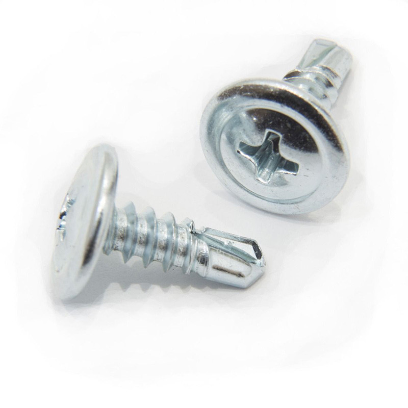 Truss Head Galvanized Self Drilling Screws Coarse Thread Phillips Modified M4.2 X 12mm