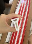Collapsible Water Stopper for Bathroom Door Washing Machine Shower Length 66"/79