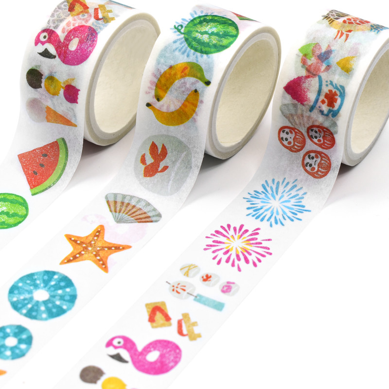 Waterproof Vintage Japanese Washi Masking Tape