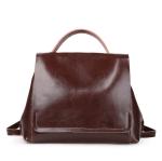 Real Leather Travel Bags Doble Shoulder Bag Cowhide Women Backpacks