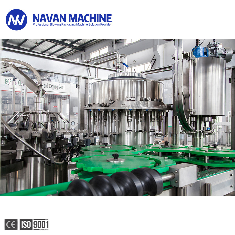 Monoblock 5000BPH Glass Bottle Vodka Washing Filling Capping Machine