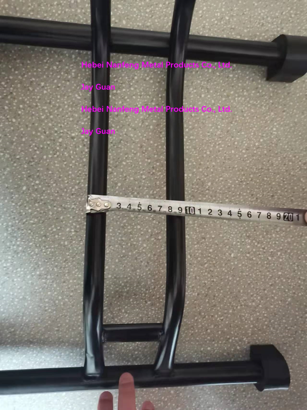 Organize Your Bikes Professional Black Upright Bike Floor Stand for Indoor Storage