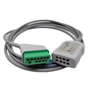Wholesale Nihon Kohden 12 Pin 2.4m JC 906P ECG Trunk Cable For Adult Pediatric from china suppliers