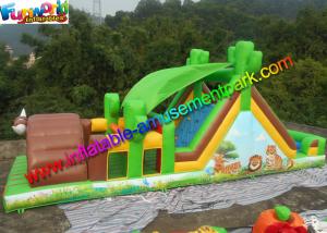 Wholesale Outdoor inflatable assault course , backyard obstacle course inflatable from china suppliers