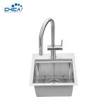 SUS304 stainless steel Single Bowl Kitchen Sinks Handmade House Kitchen Sinks