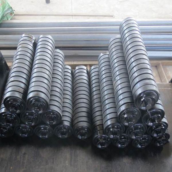 Rubber Wear Resistant Durable Mining Conveyor Rollers
