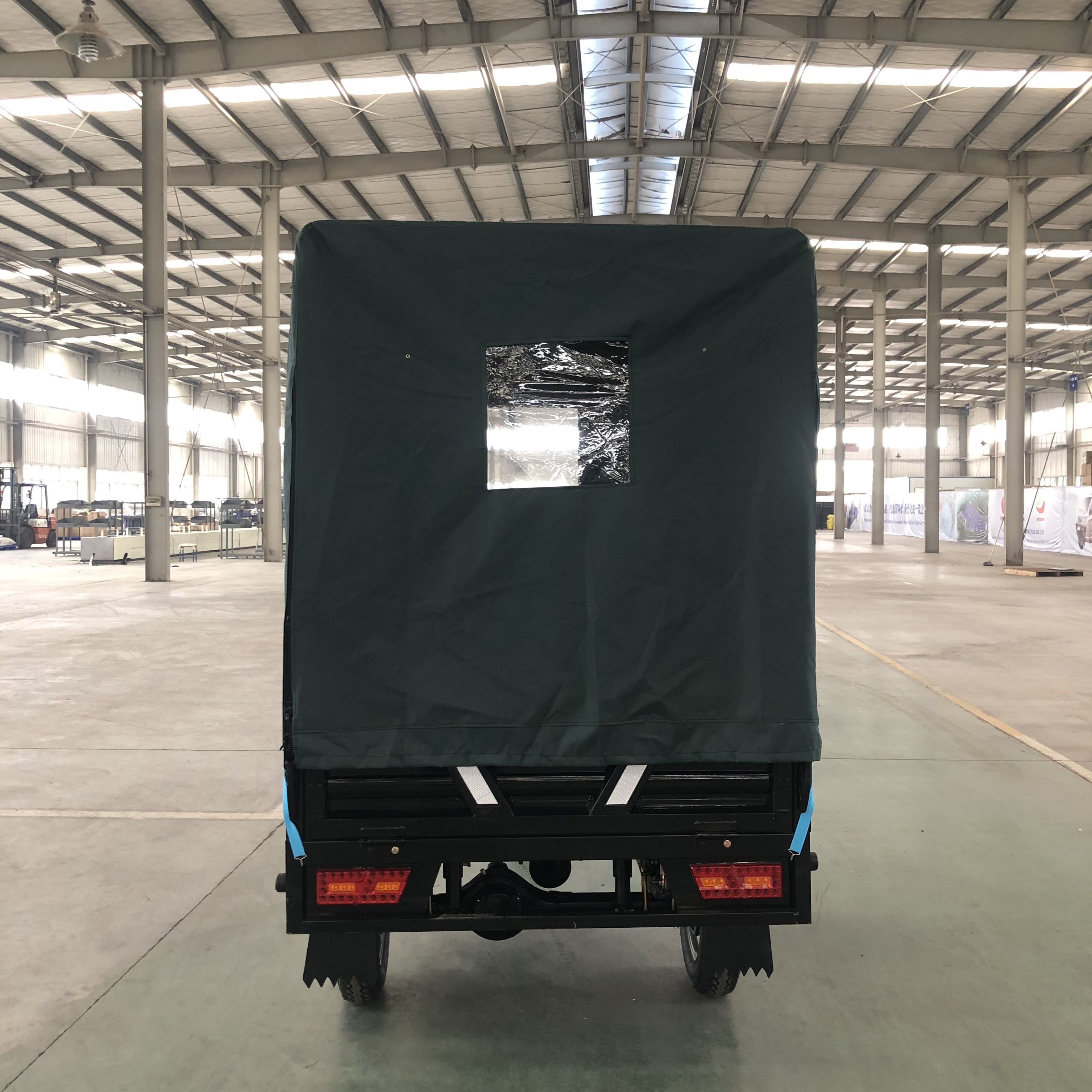 Enclosed Cabin 150cc 50km/H Covered Three Wheel Motorcycle