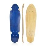 26inch Mini Cruiser Blue Skateboard Decks 7ply North Maple