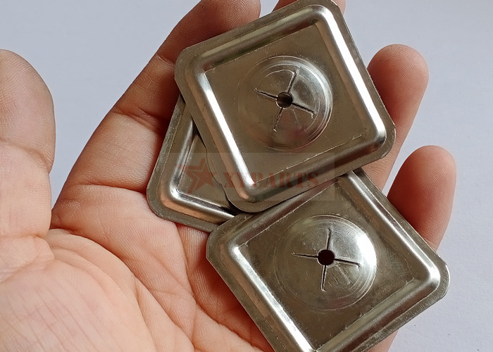 Galvanized Steel Or Stainless Steel Self Locking Washers For Rock Wool Insulation Pins