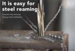 Straight Shank Solid Carbide Reamer For Heavy Duty And High Volume Metal Removal