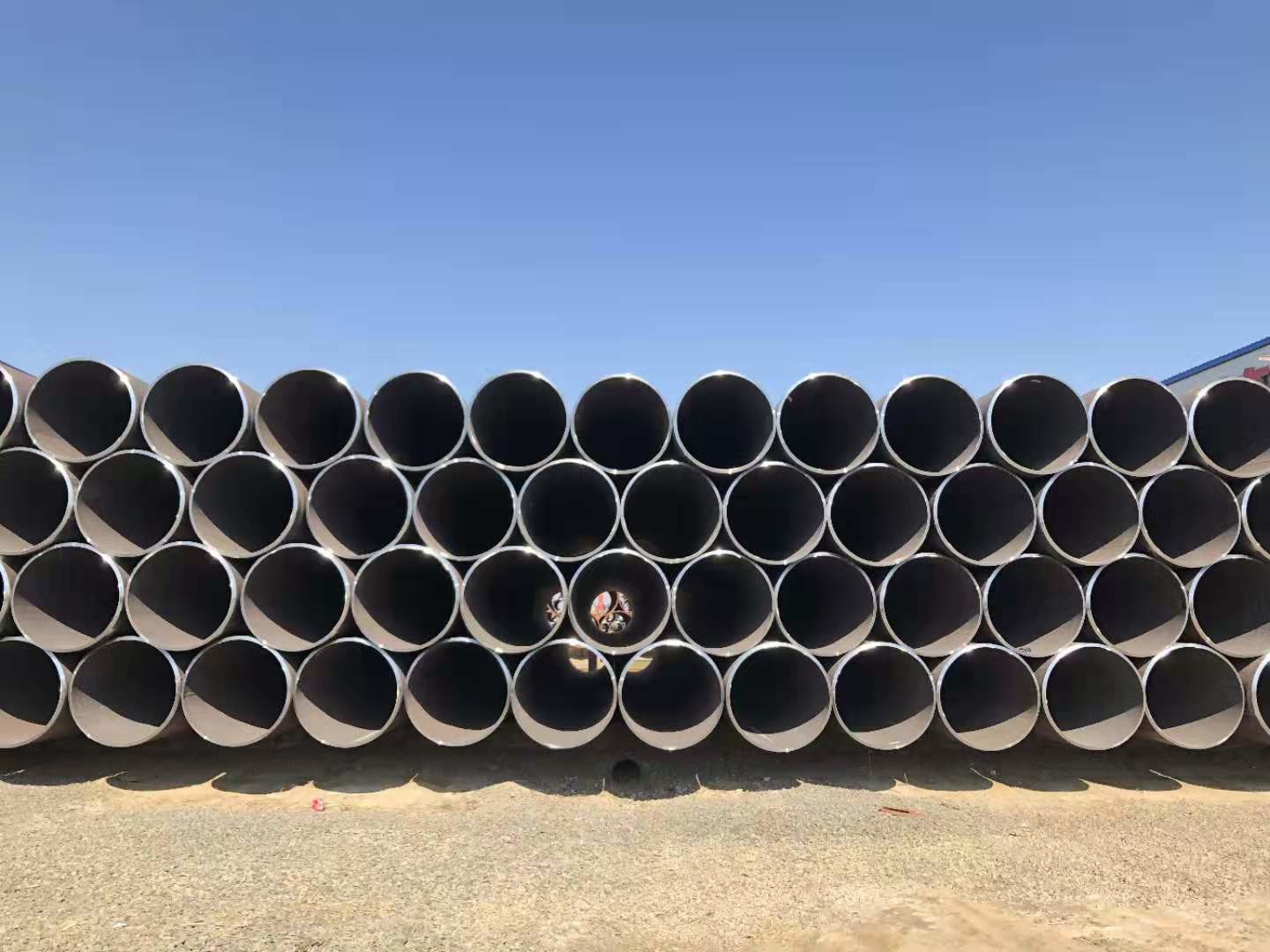 ASTM A252 AS1163 Saw Steel Pipe For Gas Transmission