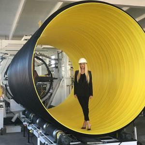 Wholesale SRPCP Corrugated Pipe Production Line ID3000mm SN8 High Stiffness Steel Reinforced from china suppliers
