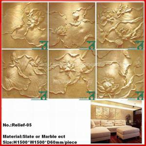 Wholesale Carved Stone Relief / Marble Relief / Wall Relievo, Slate Relief (YKRF-05) from china suppliers